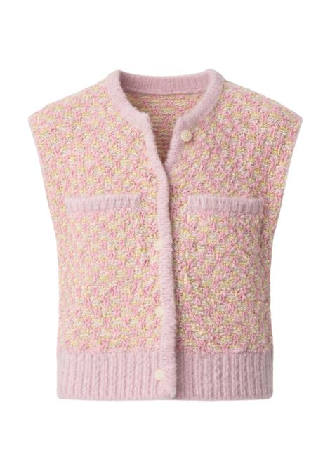 Gilet Des Petits Hauts April Multico Tweed senza maniche Des Petits Hauts | Gilet | 1E260060MULTICO